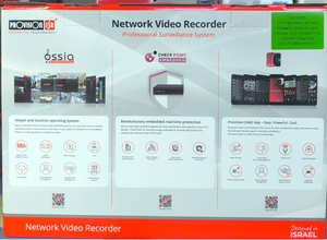 NVR PROVISION ל 4 מצלמות - תומך עד 8MP דגם NVR5-4100XN(MM)-2T
