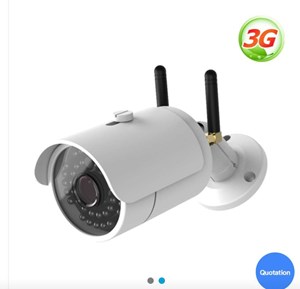 מצלמת אבטחה צינור סלולרית עם חיבור ל SIM 3G