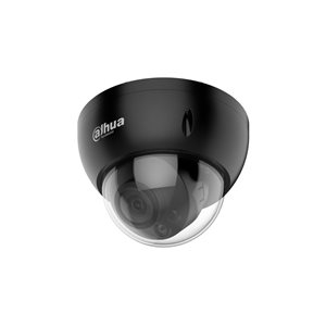 IPC-HDBW5241R-ASE-BLACK מצלמת כיפה IP 2MP DAHUA מגעים יבשים כניסה ויצאת אודיו StarLight