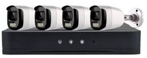 קיט 4 מצלמות IP התקנה אצמית 1.3 MP