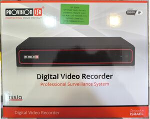 מערכת הקלטה  dvr Provision-ISR SH-8100A5N-5L(MM)-V2 Hybrid DVR 8CH 5MP Lite