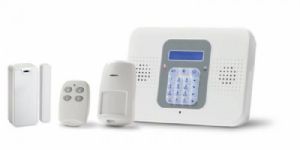 מערכת אזעקה אלחוטית ריסקו קומפקט כולל מתאם GSM