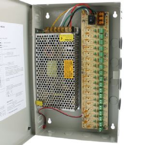 ספק כוח מזווד בארון 12 וולט 15 אמפר