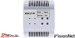 מתאם טלפון לאינטרקום 2 גידים VISIONET